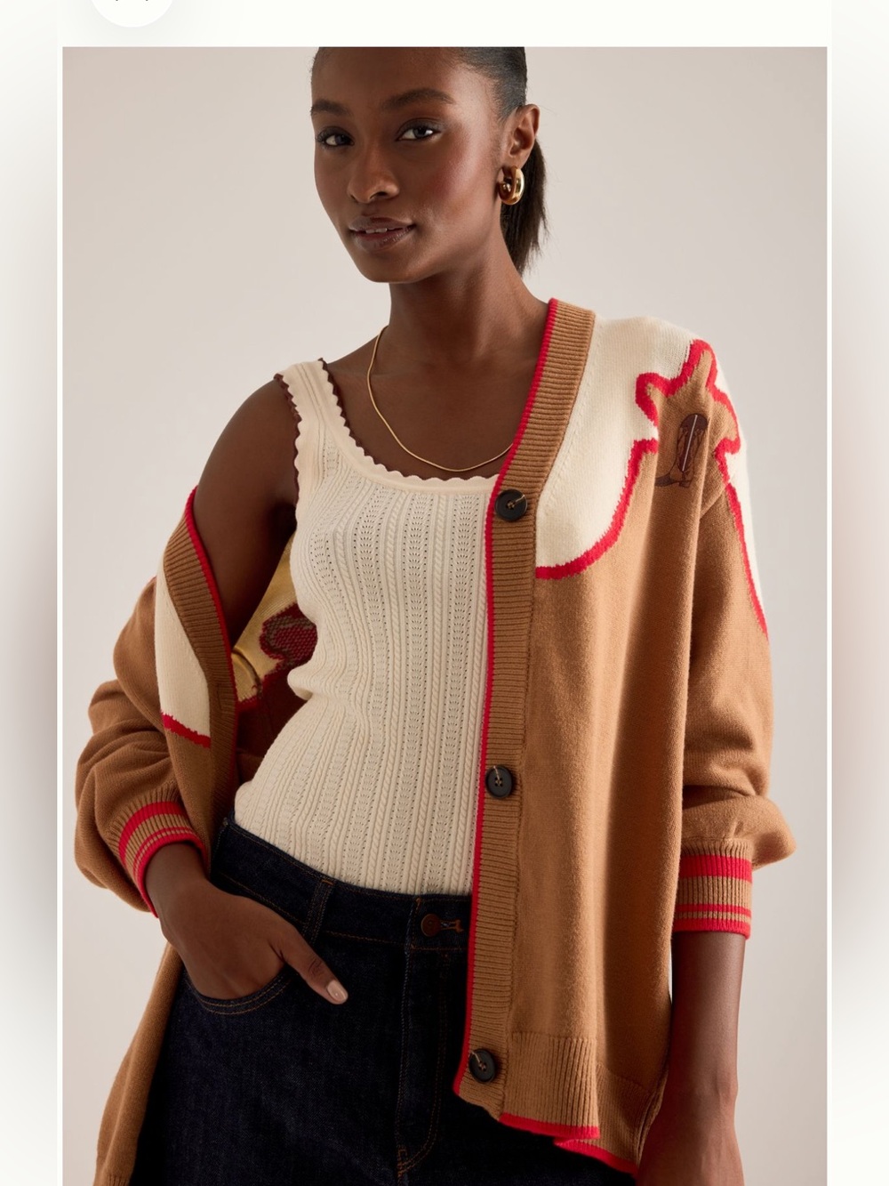 NWT Never Fully Dressed Cowgirl Martha Cardigan SP - Picture 4 of 4